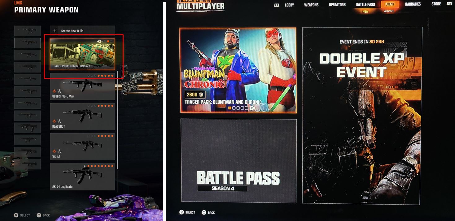 CoD: Warzone y CoD: Black Ops 6 ya muestran anuncios de productos de la tienda
