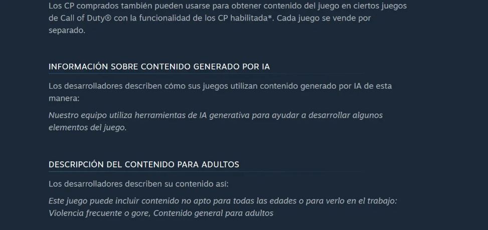 Activision confirma CoD usa IA