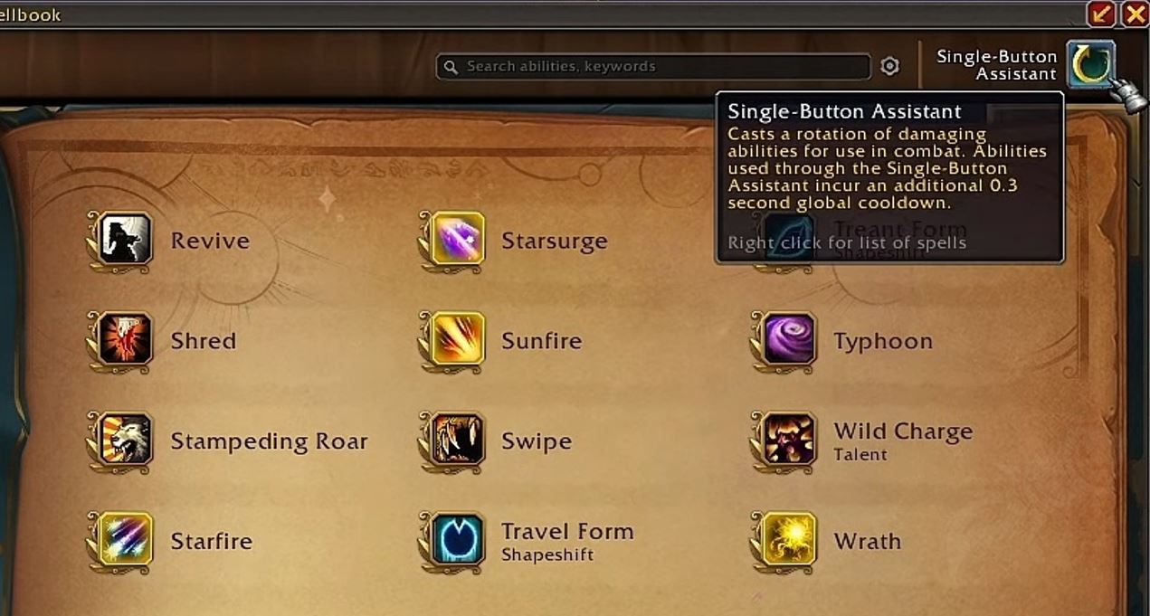 El asistente de un botón de World of Warcraft ya generó debate en la comunidad