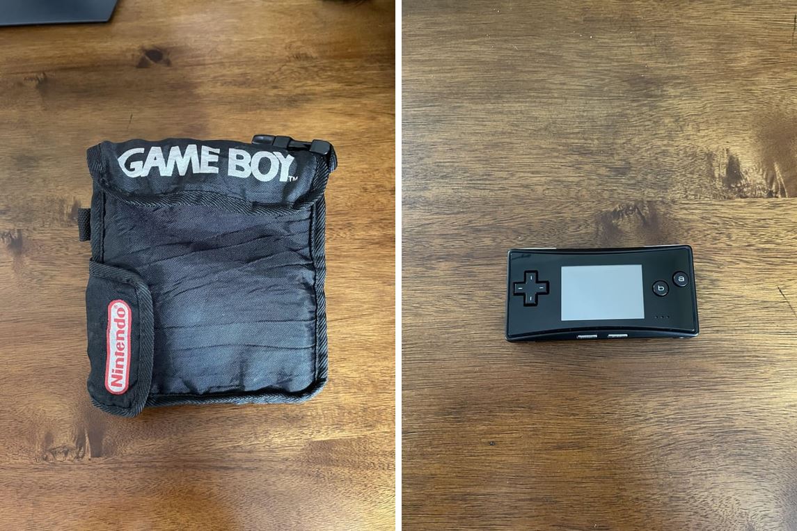 Mujer encuentra su Game Boy de la infancia