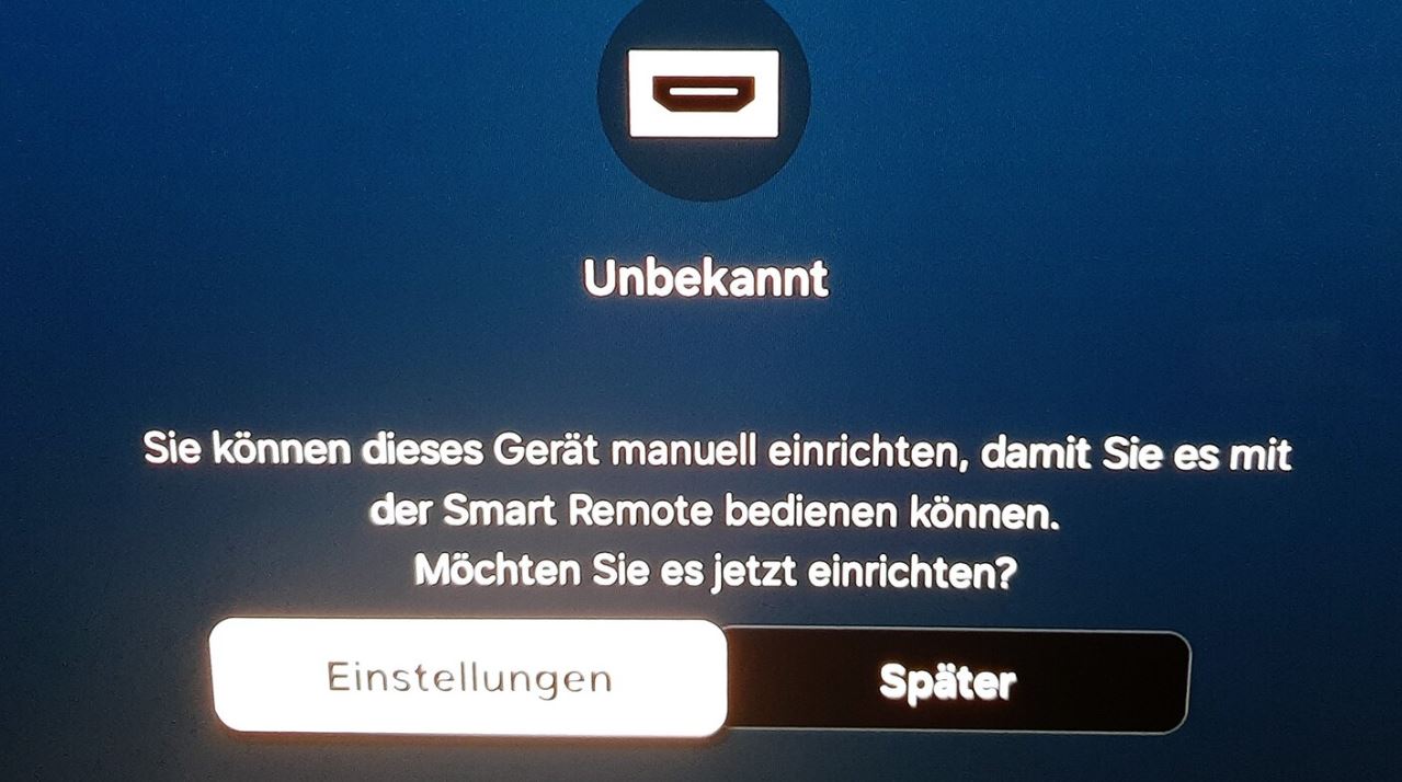 El Nintendo Switch 2 aparece como un dispositivo "desconocido" al conectarlo al televisor Samsung